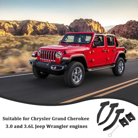 Heavy Duty Shop Grade 6 Pack Camshaft Timing Lock Tools And Cam Phaser Engine Service Kit Tough Polypropylene Build on Jeep Wrangler