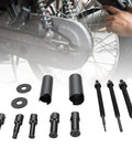 Heavy Duty Internal Bearing Extractor Puller Kit Built For Real Mechanics Needing To Remove Stuck Bearings From Blind Holes In Cars Flywheels Or Bike Hubs Using 23 Millimeter Clamps Made Of Durable Chrome Vanadium Steel Where You Gotta Get Work Done Fast, bike hub bearing tool kit