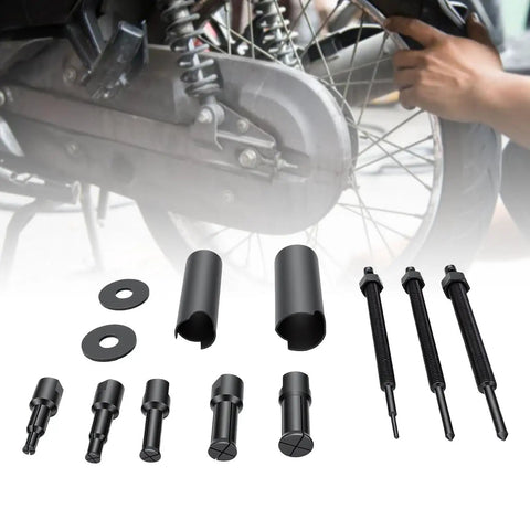 Heavy Duty Internal Bearing Extractor Puller Kit Built For Real Mechanics Needing To Remove Stuck Bearings From Blind Holes In Cars Flywheels Or Bike Hubs Using 23 Millimeter Clamps Made Of Durable Chrome Vanadium Steel Where You Gotta Get Work Done Fast, bike hub bearing tool kit