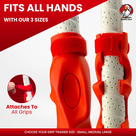 Grip Trainer For Golf Pro Designed Training Aid For Correct Hand Position And Consistent Practice Fits All Clubs
