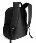 Back view of Retro Scuba Dive Style 16 Inch Laptop Backpack With Large Capacity Daypack For Travel Men And Women Durable Polyester Carryall With Padded Adjustable Straps And Anti Shrink Design