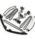 Heavy Duty Timing Chain Kit With Gears For Jeep Dodge and Chrysler 3.7 Liter SOHC Engine Models Years 2002 To 2011 Vin K TCS46022 Plus Parts 53021295AA And 53020680, chain guides and tensioners