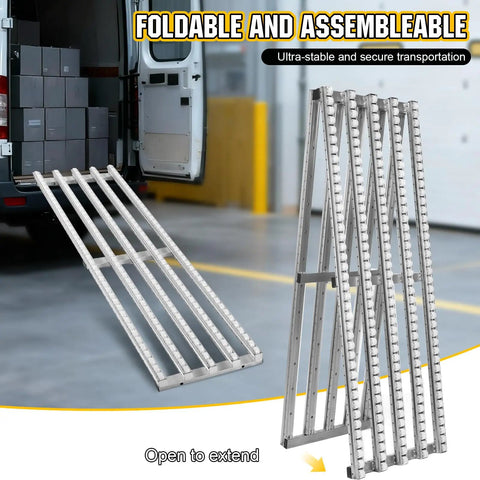 Portable Gravity Conveyor Belt For Unloading Boxes And Crates No Electric Manual Power Efficient Logistics Conveyor For Supermarkets Shops Auto Parts And Warehouses Seamless And Easy Load Handling, foldable aluminum roller ramp