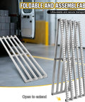 Portable Gravity Unloading Pulley Conveyor Belt For Warehouse And Dock No Power Needed Grab And Go Easy Load Transfer Heavy Duty Gear For Supermarkets Warehouses And More, foldable aluminum roller ramp at dock