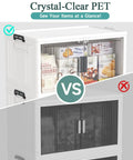 Heavy Duty 144Qt Storage Bins With Lids, showing clear storage container for organization and easy access to items.