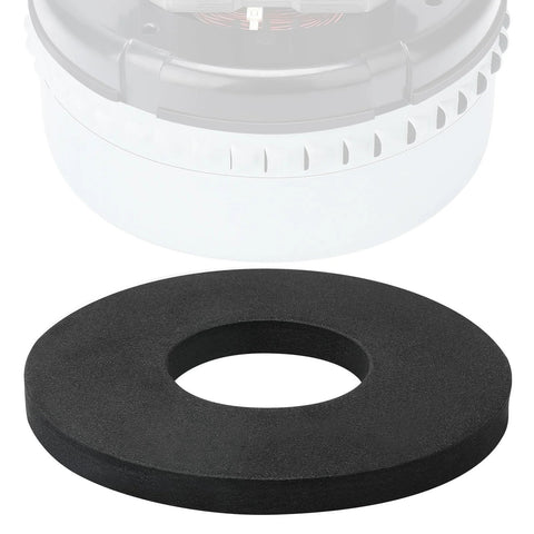 Motor gasket 5.7-inch black foam seal, 2-pack for vacuum, blower and carpet extractor motors.