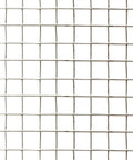 Close-up of Heavy Duty 19 Gauge Metal Hardware Cloth 1/2 Inch Mesh, showing galvanized chicken wire pattern for enclosures.