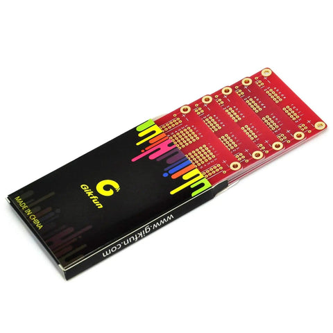 Gold Plated Solderable Breadboard Proto Board For Arduino And Raspberry Pi Projects, Dope DIY PCB Kit Pack Of Five GK1007 in packaging