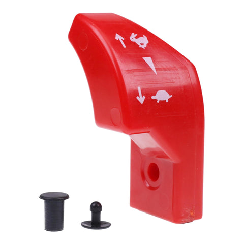 Red Beefed Up Throttle Control Knob and Hardware Kit for John Deere 415 425 445 455 Tractors AM128388 M113847 M139471 M139472 Replacement