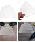 4 Piece Bench Grinder Eye Shield Replacement Panels For 6 Inch Grinders, Clear Spark Deflector Safety Guard in workshop