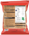 Back view of Natural Grub And Insect Control For Lawns That Kills And Repels Over 10 Lawn Pests Including Grubs Ants Chinch Bugs Ticks And Fleas While Keeping Bees Butterflies Ladybugs And Earthworms Safe For A Coverage Up To 5,000 Sq Ft Of Lawn package showing instructions and ingredients.