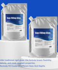 Fast Drying Crack Resistant Gap Filling Glue For Concrete Cracks Waterproof Repair Sealant, 500g bags displayed