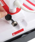 Close-up of socket on 5 In 1 Heat Press Machine For T Shirts Mugs Hats Plates Pens Transfers, DIY Craft Tool For Home Studio