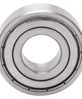 Check Out These High Speed Stainless Steel Bearing Set Of 10 For Heavy Machinery, close-up of a mini bearing showing stainless steel design.