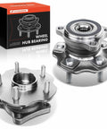 2 Pack Rear Wheel Bearing And Hub Assembly For Toyota Highlander Sienna And Lexus RX Series 5 Lug AWD Replacement Kit