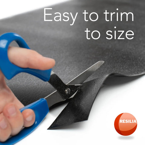 Cutting Heavy Duty Shelf Liner Set For Wire Shelving Rack 5 Pack 14 Inch Long 36 Inch Wide Black Plastic Vinyl Covers