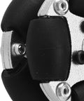 EVTSCAN 38mm double aluminum omni wheel with metal hubs for robotics