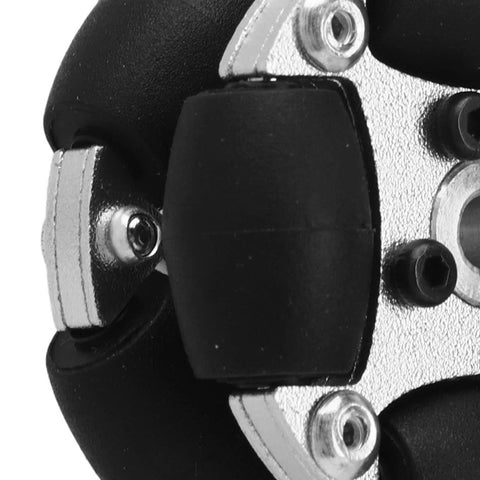 EVTSCAN 38mm double aluminum omni wheel with metal hubs for robotics