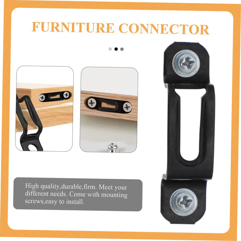 Fifty Pack Hidden Cabinet Connectors And Drawer Pull Screws With Slick Polished Finish For No Sweat Installation And Locked In Hold On Drawers Smooth Zinc Alloy Hardware designed for furniture connection with mounting screws.