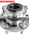 Front view of Front Wheel Bearing And Hub Assembly With 5 Lugs For Hyundai Sonata Tucson Optima Sportage And Nexo