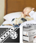 Heavy Duty Steel Drawer Slides With Smooth Ball Bearing Rails For Kitchen Cabinets Desks And Tables Easy Push Pull Mechanism Durable Furniture Hardware Boost Your Storage Game Up To 50kg And Withstands 100000 Cycles Rust Resistant, steel drawer slides for kitchen cabinet