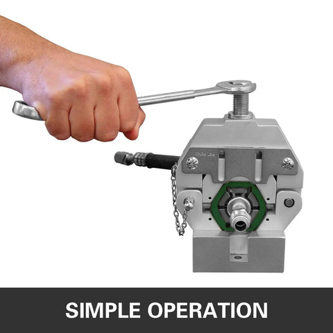 Hand operating Hydra-Krimp Manual AC Hose Crimper Kit For One-Man Operation
