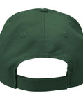 Back view of Adjustable Dark Green Warehouse Forklift Driver Baseball Hat with adjustable strap, ideal for logistics pros and fans.