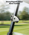Golf Range Finder With Slope On Off, 1200 Yard Laser, 7X Magnification, magnetic mount on golf cart