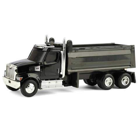 Western Star One Sixty Four Scale Die Cast Dump Truck Collect N Play Loose Pack with free rolling wheels and raiseable bed
