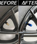 Deep Blue 4 Pack Tire Valve Stem Caps Universal For Cars, SUVs, Trucks, Motorcycles And Bikes Easy Twist On Wheel Accessories