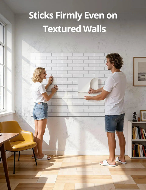 Heavy Duty Acoustic Sound Absorbing Honeycomb Wall Panels That Straight Up Kill Background Noise And Ditch Room Echoes While Insulating Drywall For A Chill Home Setup applied to textured wall in bright room.