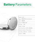 Close-up of two SR920SW 371 370 AG6 1.5V Button Cell Watch Batteries showcasing silver material, size, and battery parameters.
