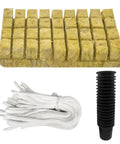 Hydroponic Net Pot Kit For Veggies And Fruits Tough Mesh Cups With Even Moisture Easy Setup Solid Build For Gardeners And Farmers