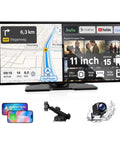 11 Inch AI CarPlay Screen With Gemini AI And Google Play Apps And Wireless Android Auto Your AI Co Pilot For Smooth Driving