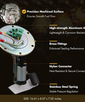 Heavy Duty Electric Fuel Pump For Honda CRV 1997 1998 1999 2 Liter 4 Cylinder Direct Fit Replacement with high-strength aluminum alloy.