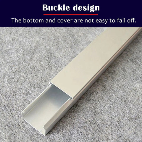 Stainless Steel Pro Grade Floor Cable Cover Kit Self Adhesive 72 Inch Long 3.9 Inch Wide 2 Inch High 4 Pack metal raceway