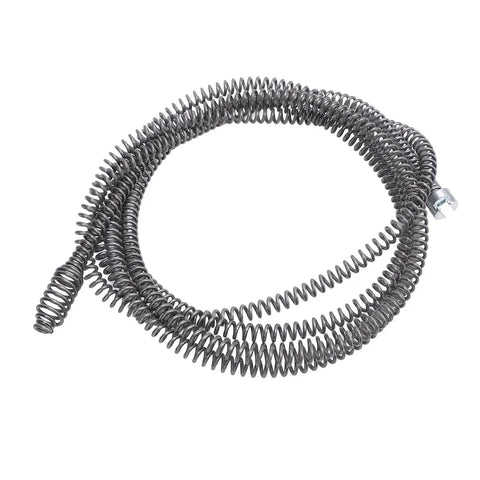 Heavy Duty Manganese Steel Drain Auger Snake Cable Tough As Nails To Bust Kitchen Sink And Bathtub Blockages Fast - flexible coil