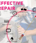 Washer Suspension Rods Twenty Seven Point Six Inch Precision Fit For WA54R7200AV US And WA54R7200AW US Replacement Parts To Cut Noise And Vibrations And Say Bye To Racket For Your Samsung Front Load Laundry Quiet And Running Smooth, steel rod