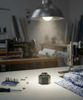 Badass Socket Wrench Assembly Collet Set With Matched Hex Nut Pairs slotted steel hardware on a fabric covered table in workshop.