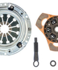 Heavy Duty Stage Two Cerametallic Clutch Kit Fits 1990 To 1991 Honda Crx Civic 1.5L L4 Front Wheel Drive With Twenty Spline Output Shaft parts layout