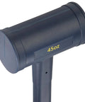 Close-up of Dead Blow Hammer 45 Oz Beefy Mallet With No Mar Polyurethane Face showing weight label and smooth face design.