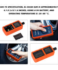 Hella Tough Gm Tpms Relearn Trigger 315 433 Mhz Sensors Fast Wheel Swap Tool For Pickup Trucks And Sedans Robust ABS build in hand, displays specs.