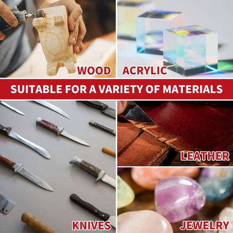 Mini Electric Belt Sander Knife Sharpener Bench Grinder With Polishing Wheel Sanding Belts And Pads Built For Straight Shooting Precision And No Sweat Workshop Grinds on various materials like wood and acrylic.