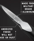 Close-up of Anti Theft Aluminum Antenna Topper For Chevy And GMC Trucks Fits Silverado And Sierra Through All Model Years