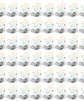 Sleek 6 Inch Led Recessed Ceiling Lights 48 Pack Featuring Adjustable 5Cct Color Tone And 1050 Lumen Output arranged neatly.