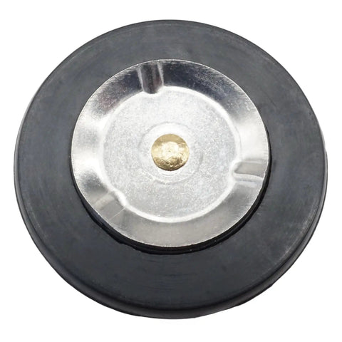 Outboard Thermostat For Suzuki 4 Stroke 70 To 300 HP Boats And Rigs Fits DF70 DF90 DF115 DF140 DF175 DF200 DF225 DF250 DF300 Replaces 17670 90J00 17670 90J01 Sierra 18 3632 showing the top view with rubber and metal components.