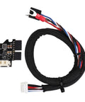 MMU3 Upgrade Kit For Multi Material 3D Printers From MMU2S To MMU3 With Blades Steel Ball PD Board And Cables MK4 Compatible Easy Install Plug And Play For I3 Style Printers Enhanced Material Handling. wiring harness and PD board
