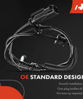 Plug And Play Rear Abs Wheel Speed Sensor Pair Built Tough For Smooth Cruising And Tight Handling Across Ford Explorers Flex Taurus And Police Interceptors Daily, showing wiring and connector detail.