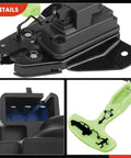 Rear Trunk Latch Actuator Replacement For Chrysler 300 2005 2018 Dodge Charger 2006 2018 with 3-pin connector