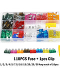 Essential Auto Fuse Kit For Cars Trucks And Motorcycles With Blade Fuses Easy Replacement And Quick Identification